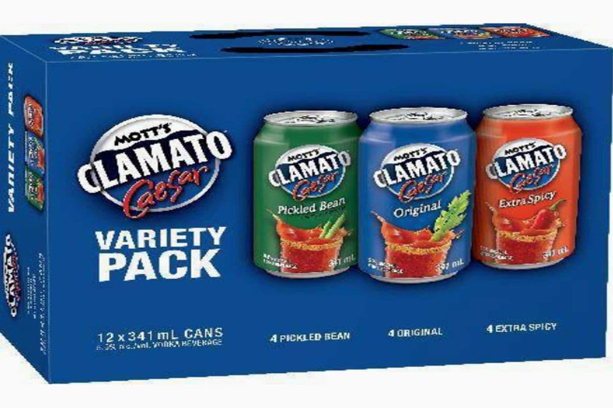 MOTT'S CLAMATO MIX (12 x 341ML)
