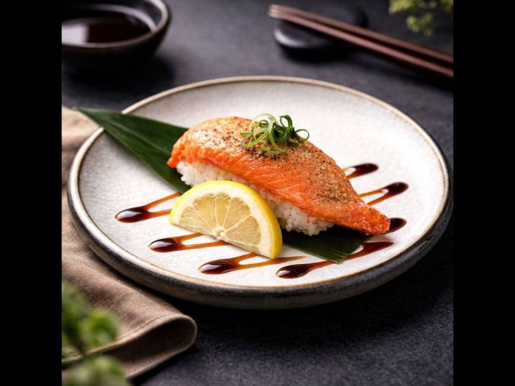 Seared Wild Salmon Nigiri