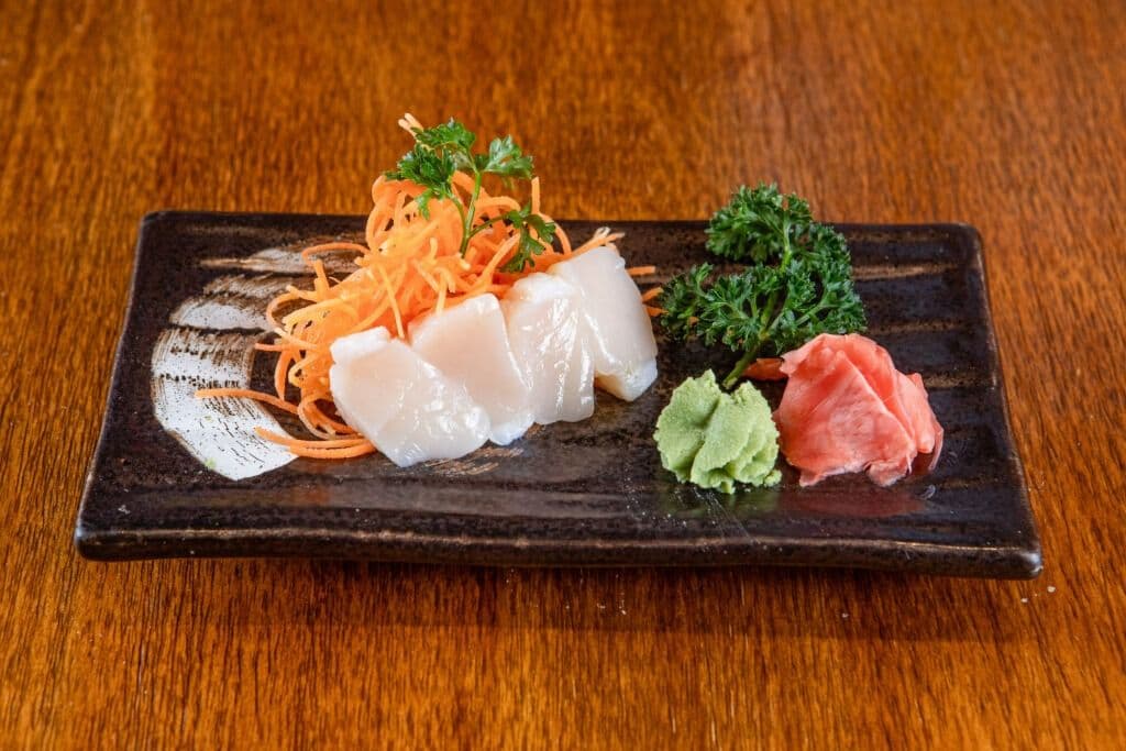Scallop Sashimi A La Carte (4 pcs)