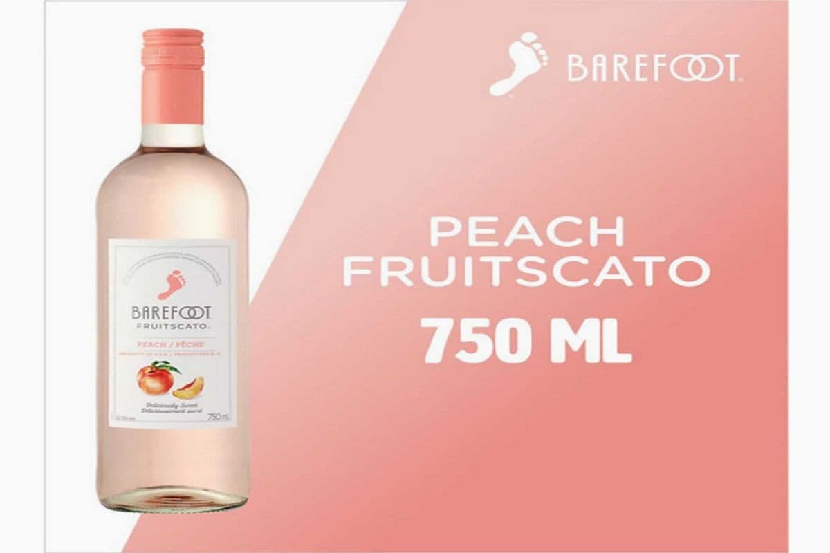 BAREFOOT FRUITSCATO PEACH (1 x 750ML)
