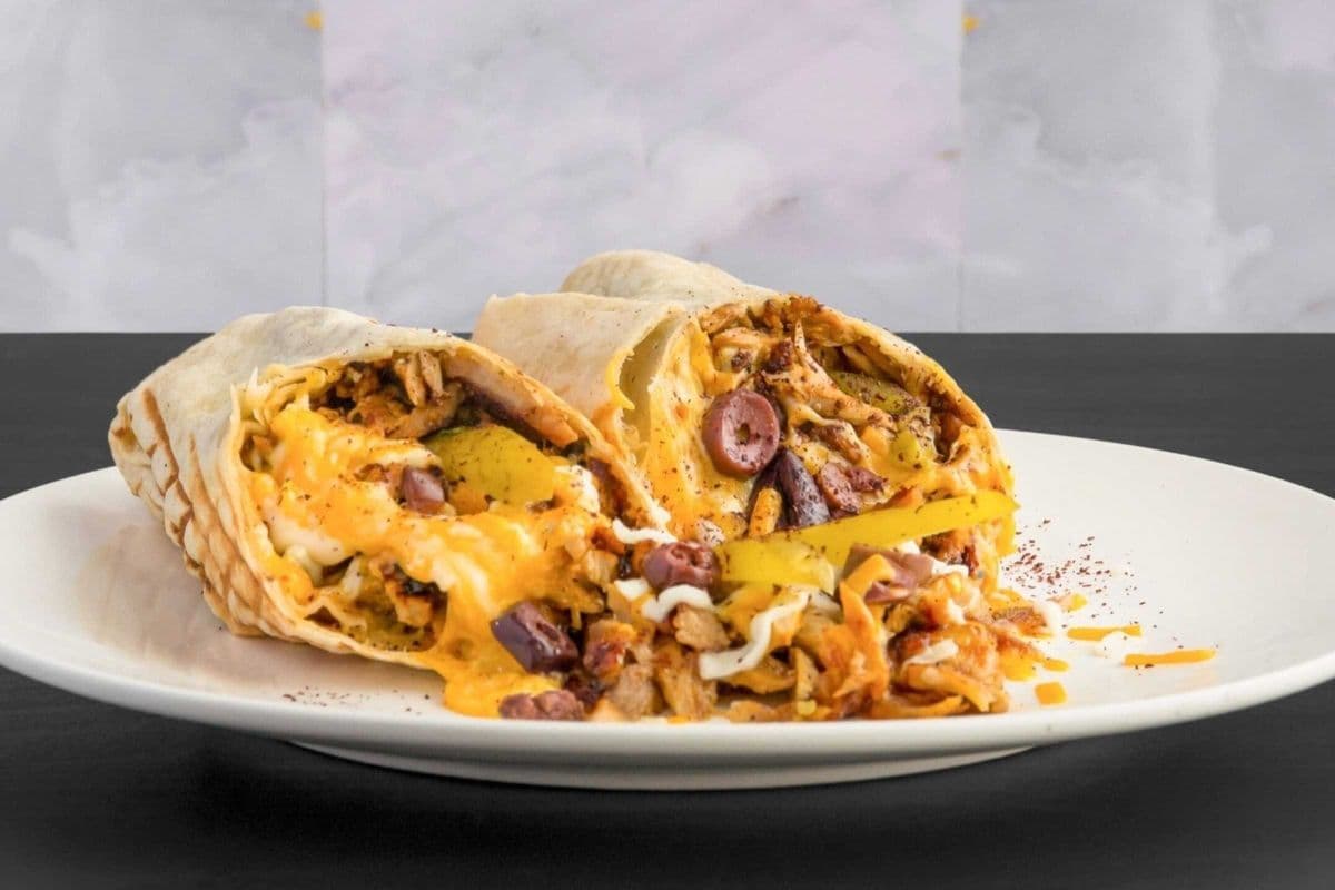 Cheesy chicken Shawarma