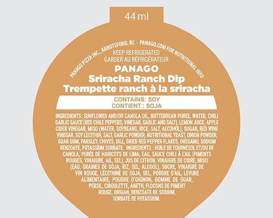 Sriracha Ranch Dip (vegan)