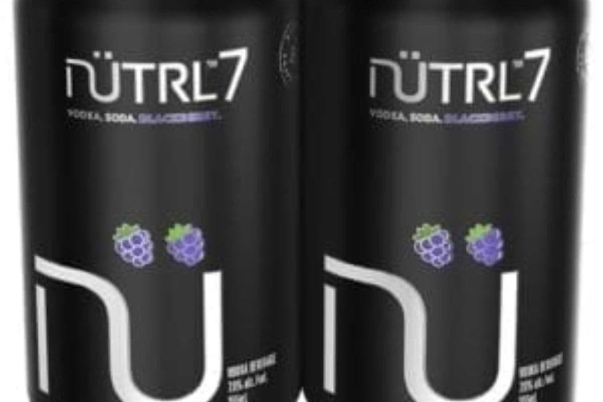 Nutrl Vodka 7% Blackberry (6 x 355 ml Cans)