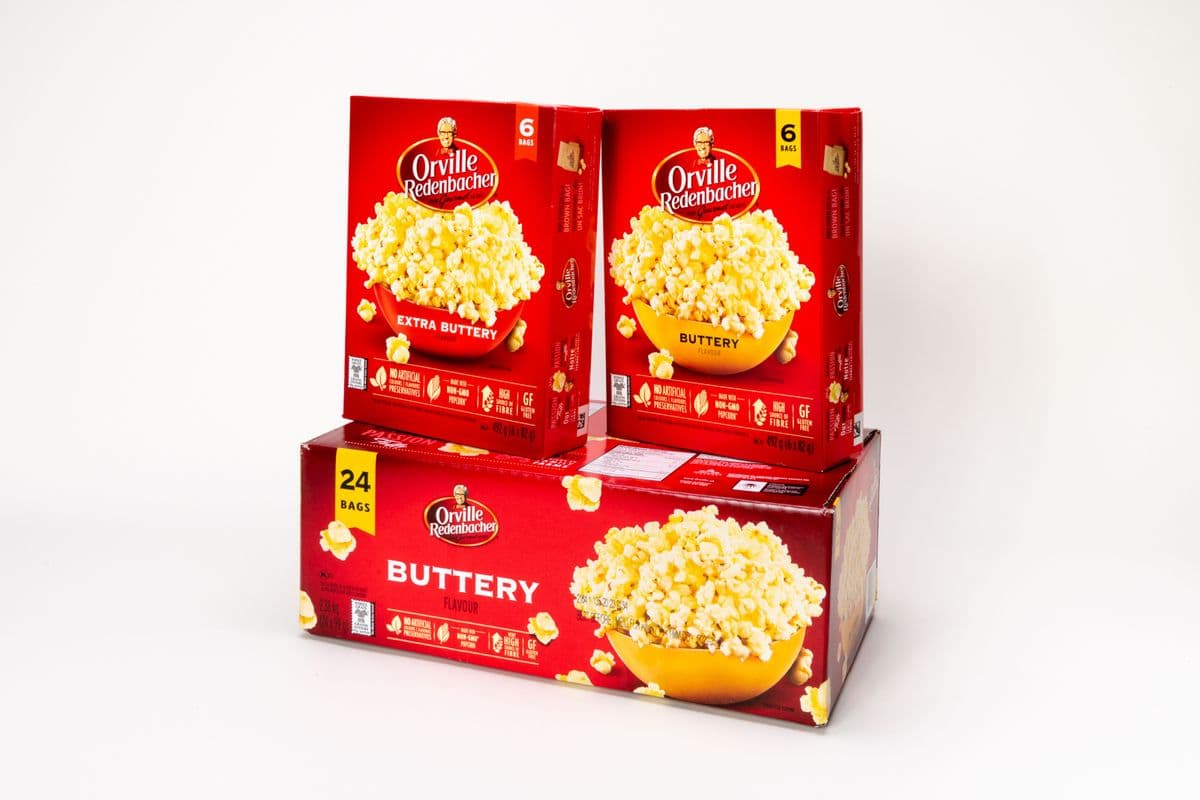 Orville Popcorn Butter Individual Microwavable (99 gm)