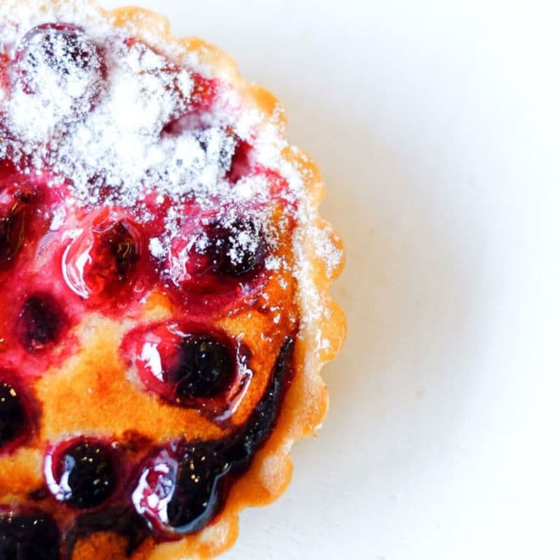 Tarte canneberge amande