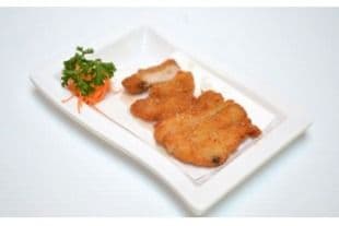 D7. Chicken Katsu with Vegetables and Rice