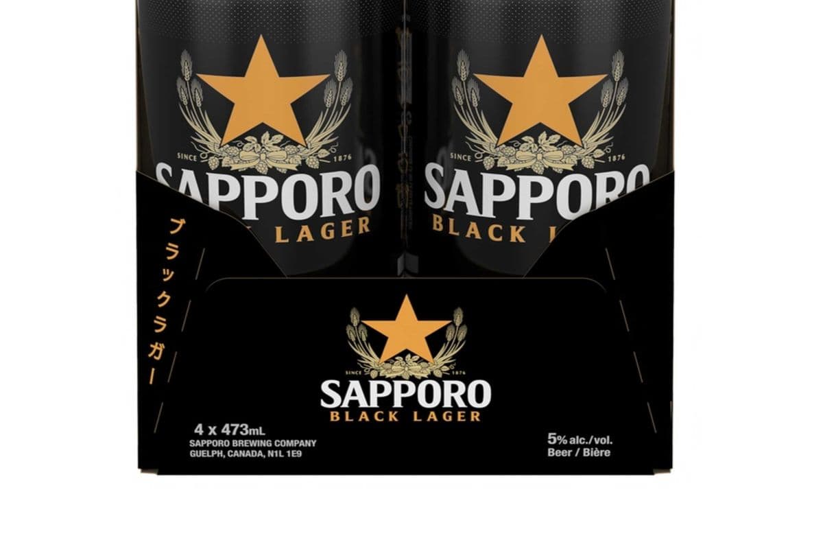 SAPPORO BLACK LAGER 4*473ML (4 x 4*473ML )