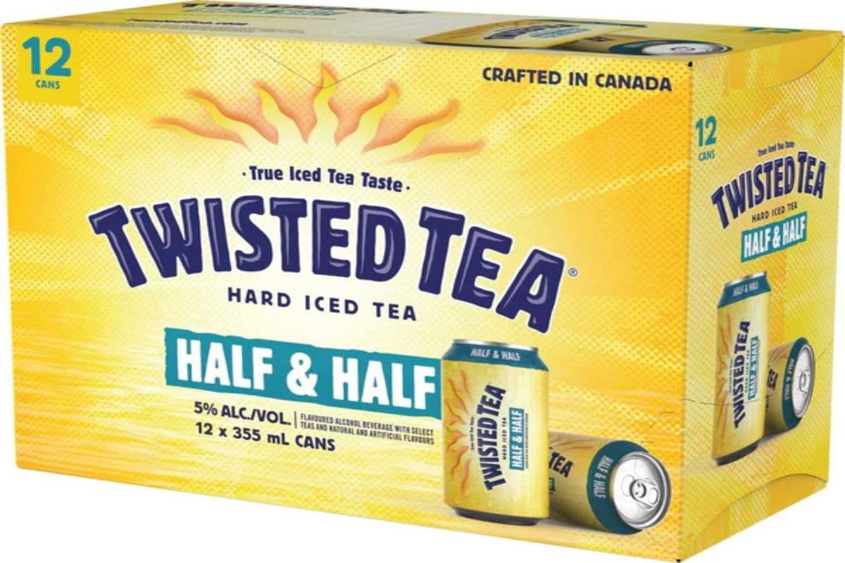 Twisted Tea Half and Half 12X355ML (12 x 355ml)