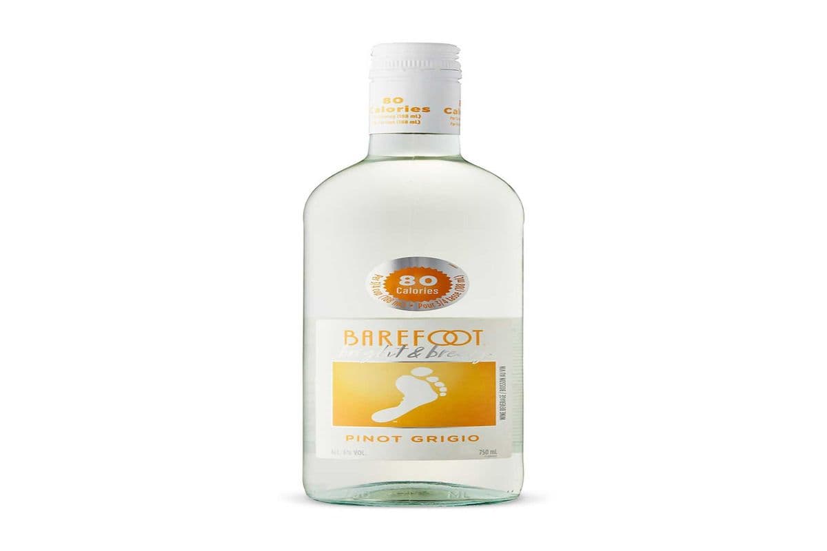 BAREFOOT BRIGHT & BREEZY PINOT GRIGIO 750ML (1 x 750ML)
