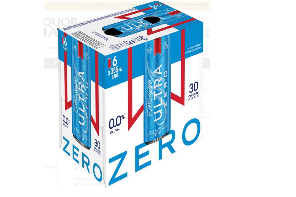 Michelob Ultra Zero (6 x 355 ml can)