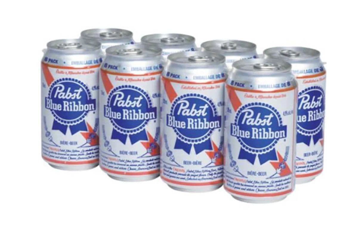 Pabst Blue Ribbon Beer (8 x 355 ml) (8 x 355ml)