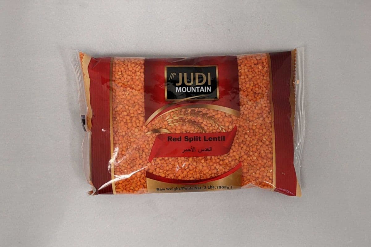 Judi Mountain Red Split Lentil (908g)