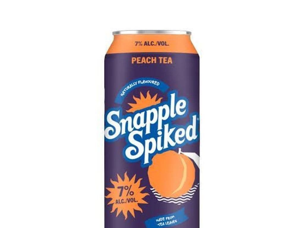 SNAPPLE 7% Peach Tea, 458ml