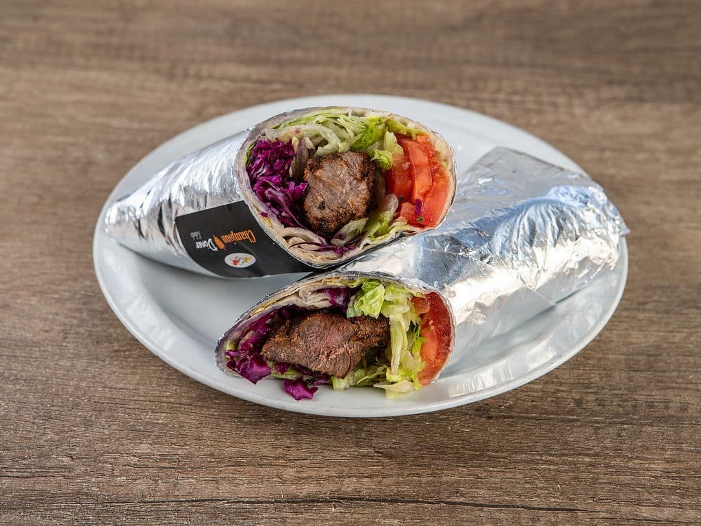 Beef Shish Kebab Wrap