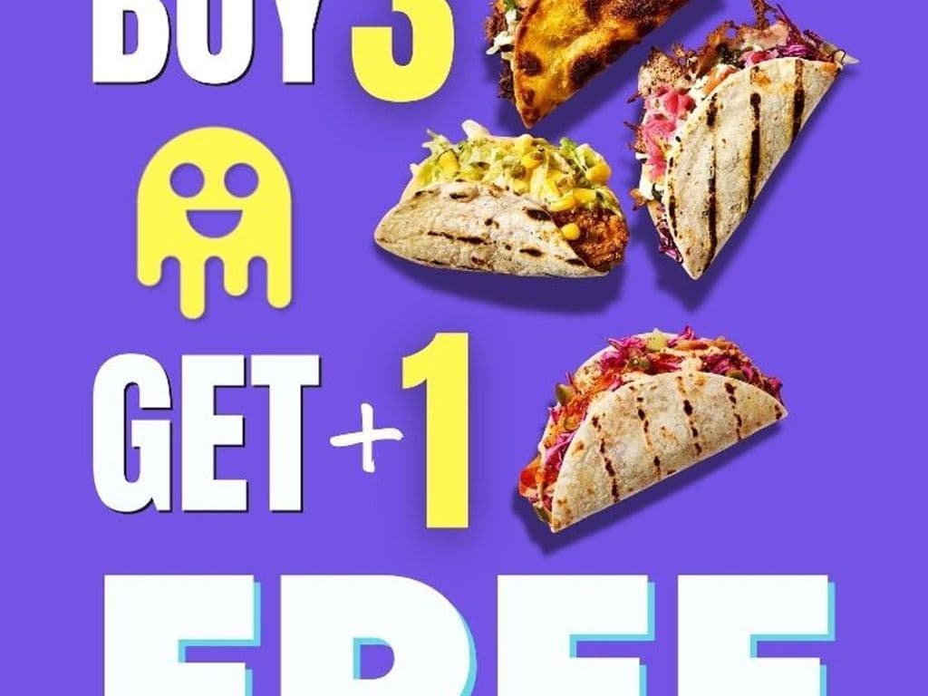 Taco Tuesday - Buy 3 get 1 Free