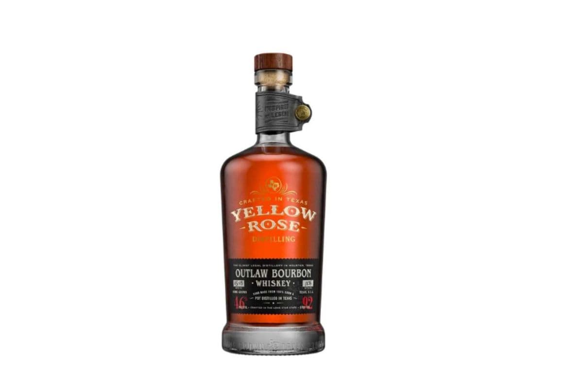 Yellow Rose Outlaw Bourbon Whiskey (1 x 750ml)