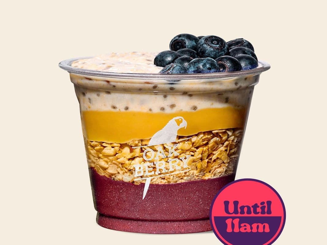 Mix & Match Breakfast Bowl (Açai + Overnight Oaks)(9oz)