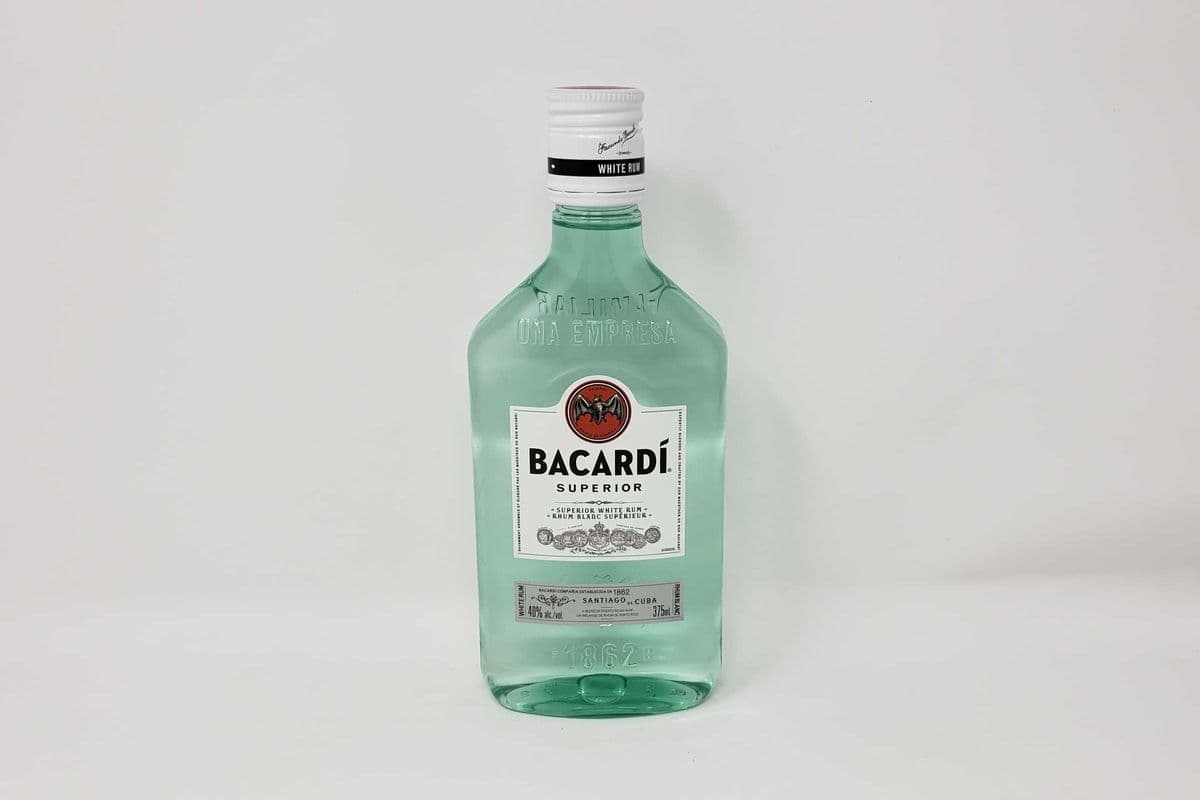 BACARDI WHITE RUM (1 x 375ml)