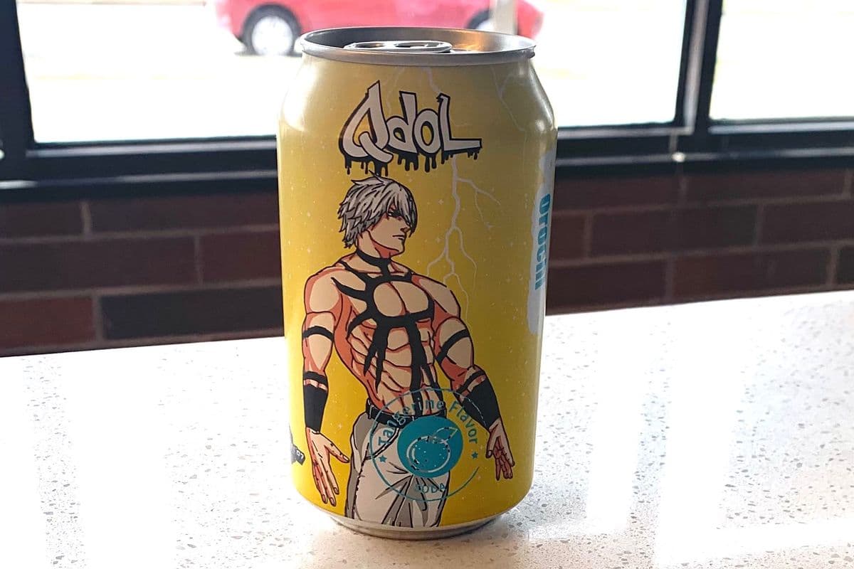 SALE QDOL King of Fighters 97 Tangerine soda (355ml)