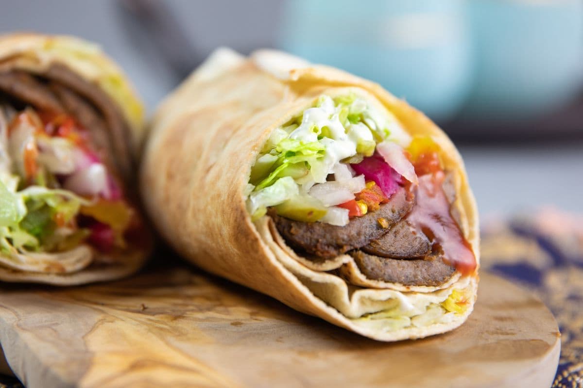 Large Gyro Wrap Combo