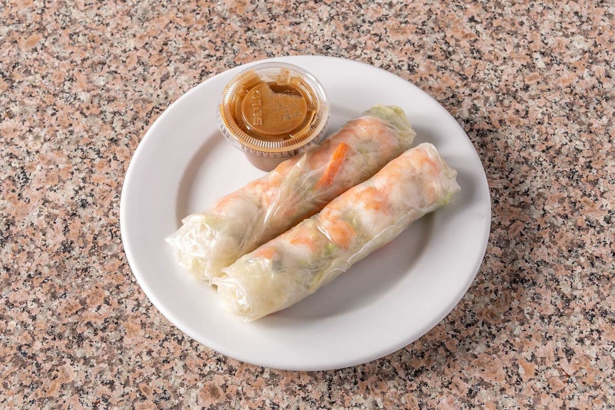 E3. Rouleaux de printemps aux crevettes (2 mcx)