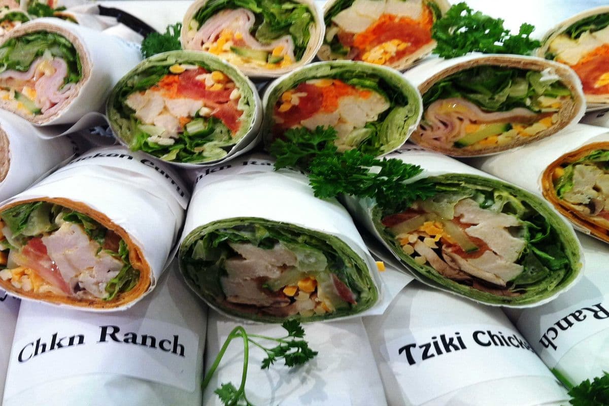 Maple Chili Chicken and smokey Bacon Wrap