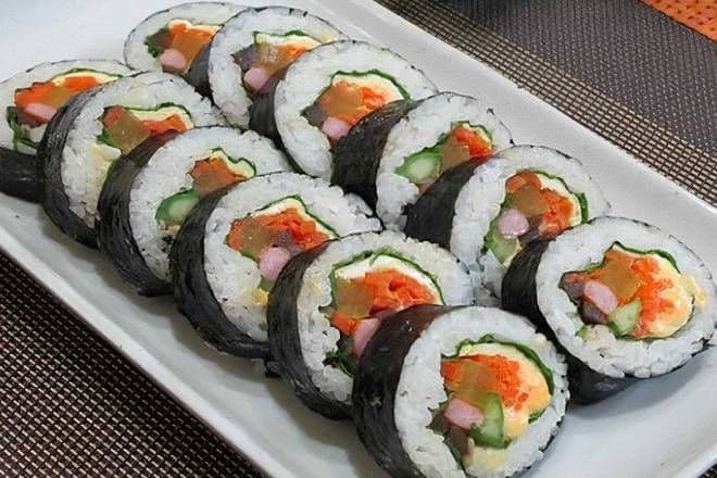 Korean Sushi (Sushi coréenne)
