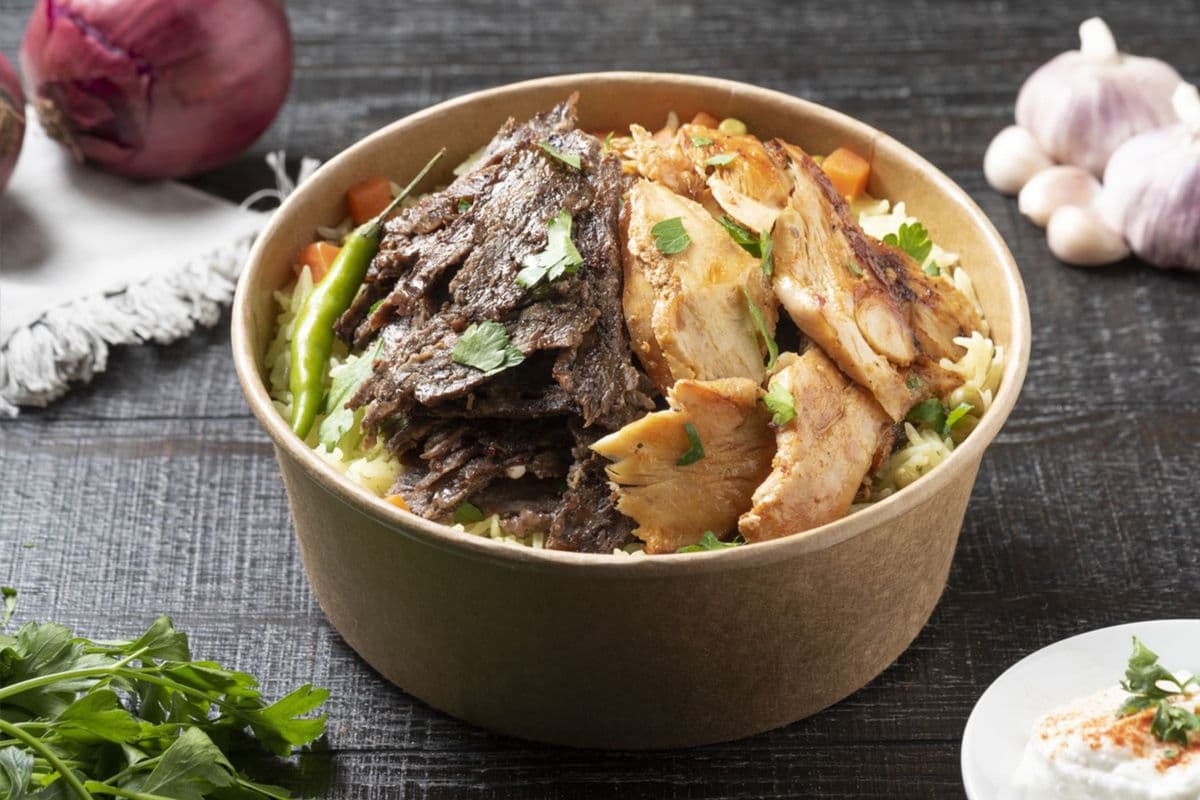 Mix Shawarma Rice Bowl