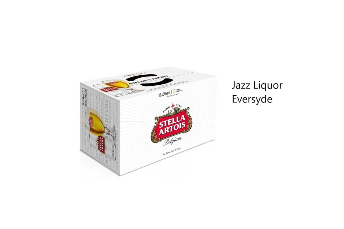 STELLA ARTOIS CANS (1 x 15×355ML )