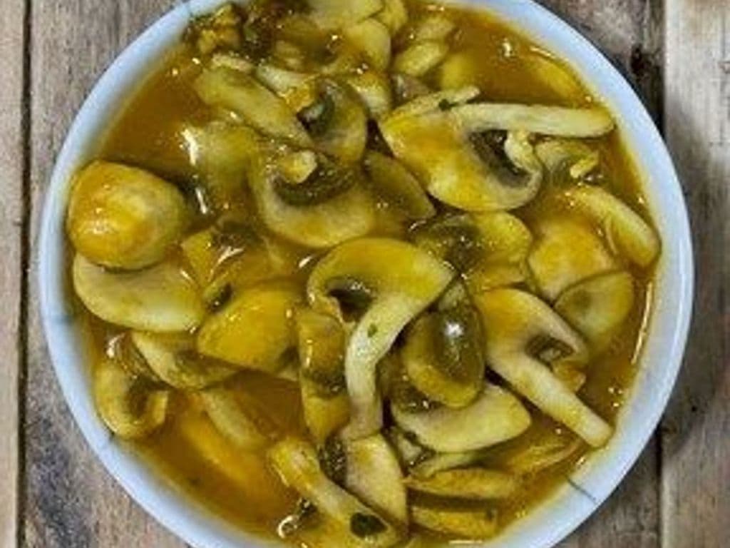 Mushroom Bhaji