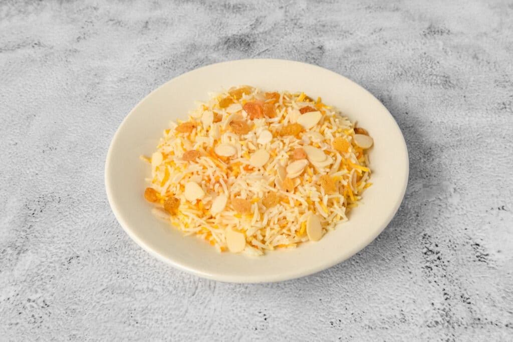 Saffron Rice with Nuts