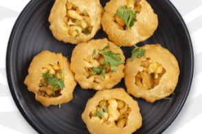 Gol Gappay with Khatta Pani