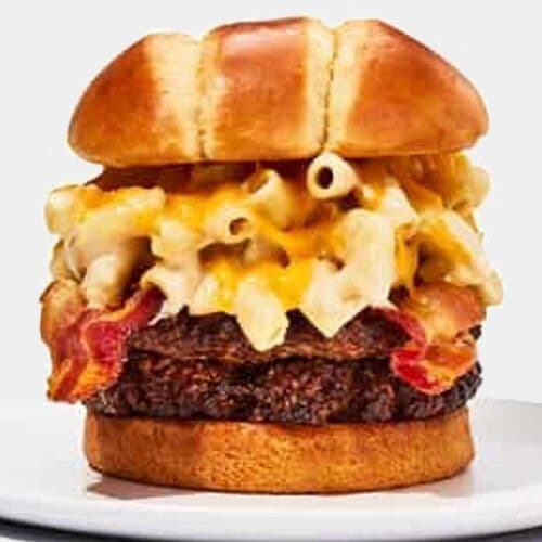 The Bacon Mac & Cheese Burger*