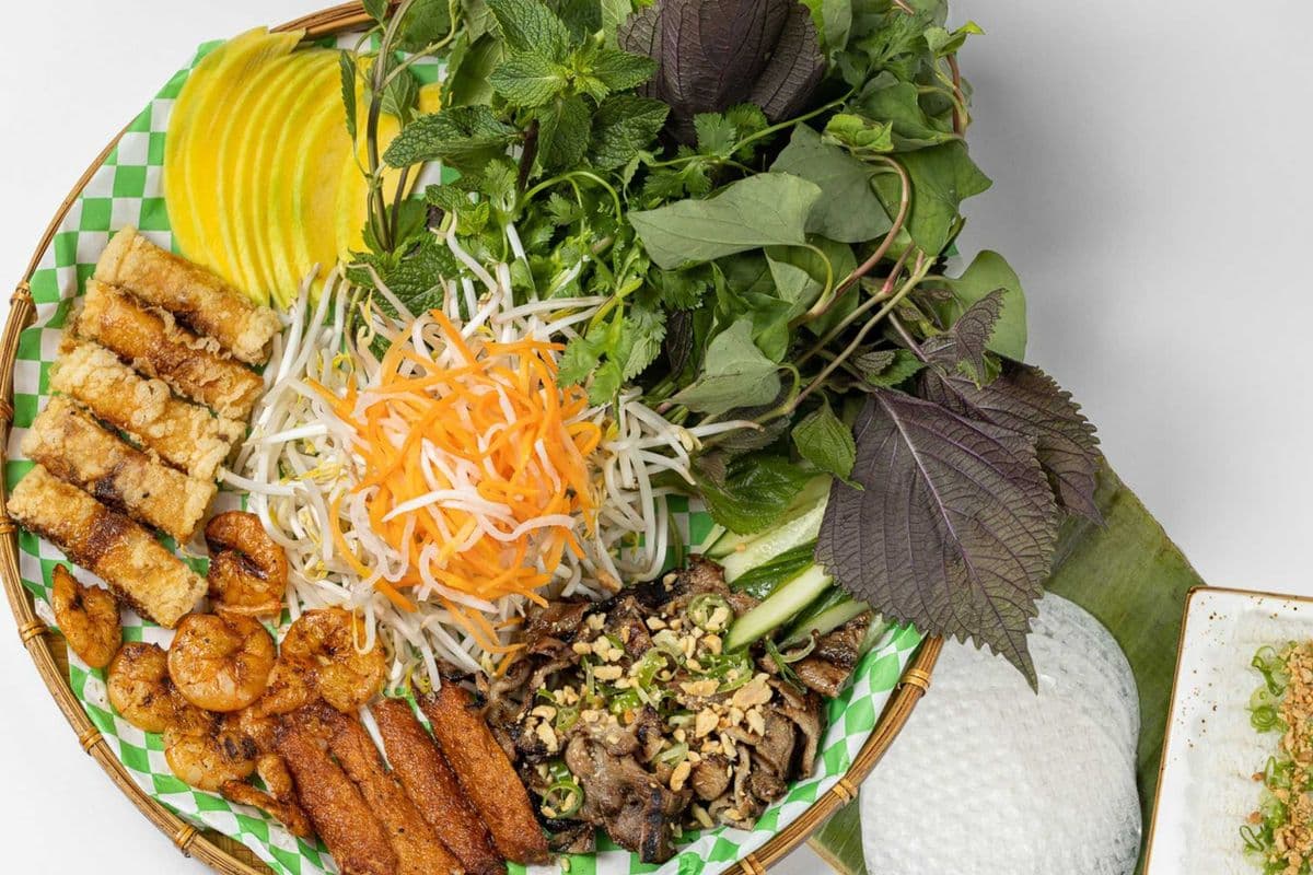 61. PhoAnhVu Rice Paper Wrap Platter