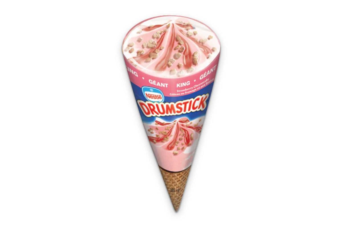 Drumstick Strawberry Cheesecake King (180ml) (180 ml)