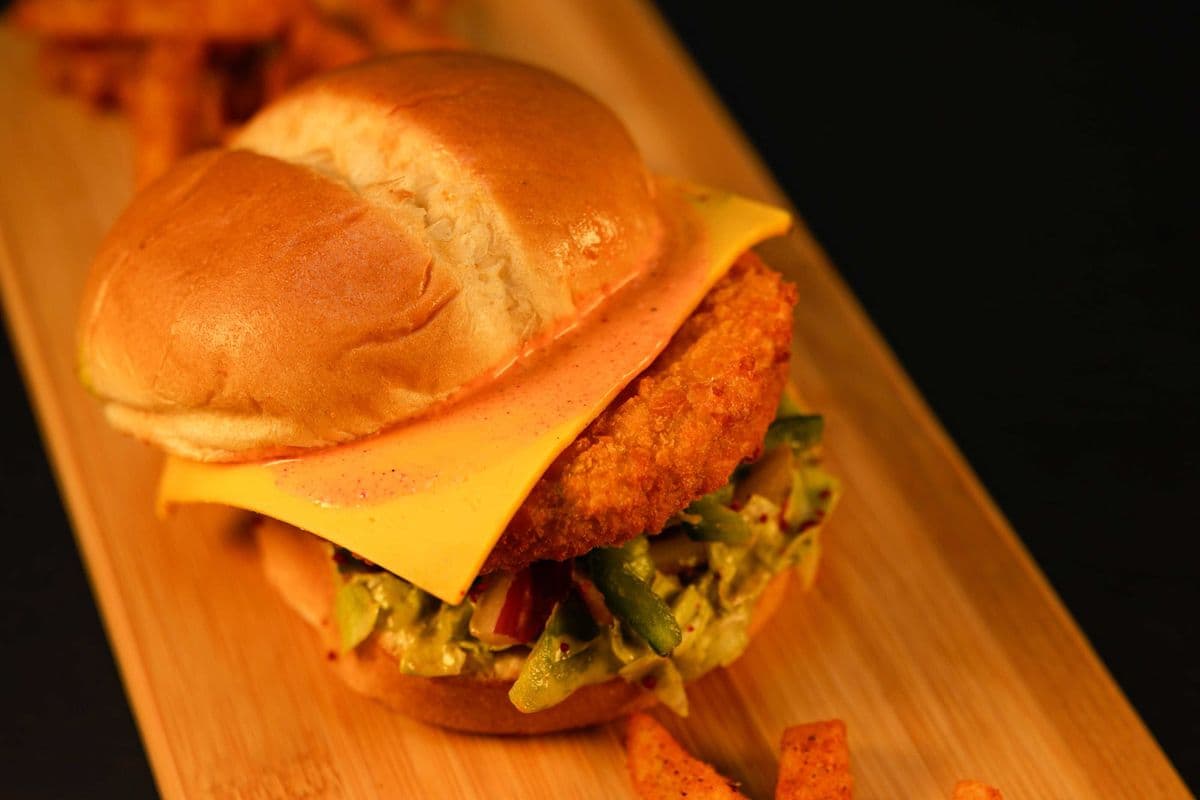 Crispy Veggie Burger