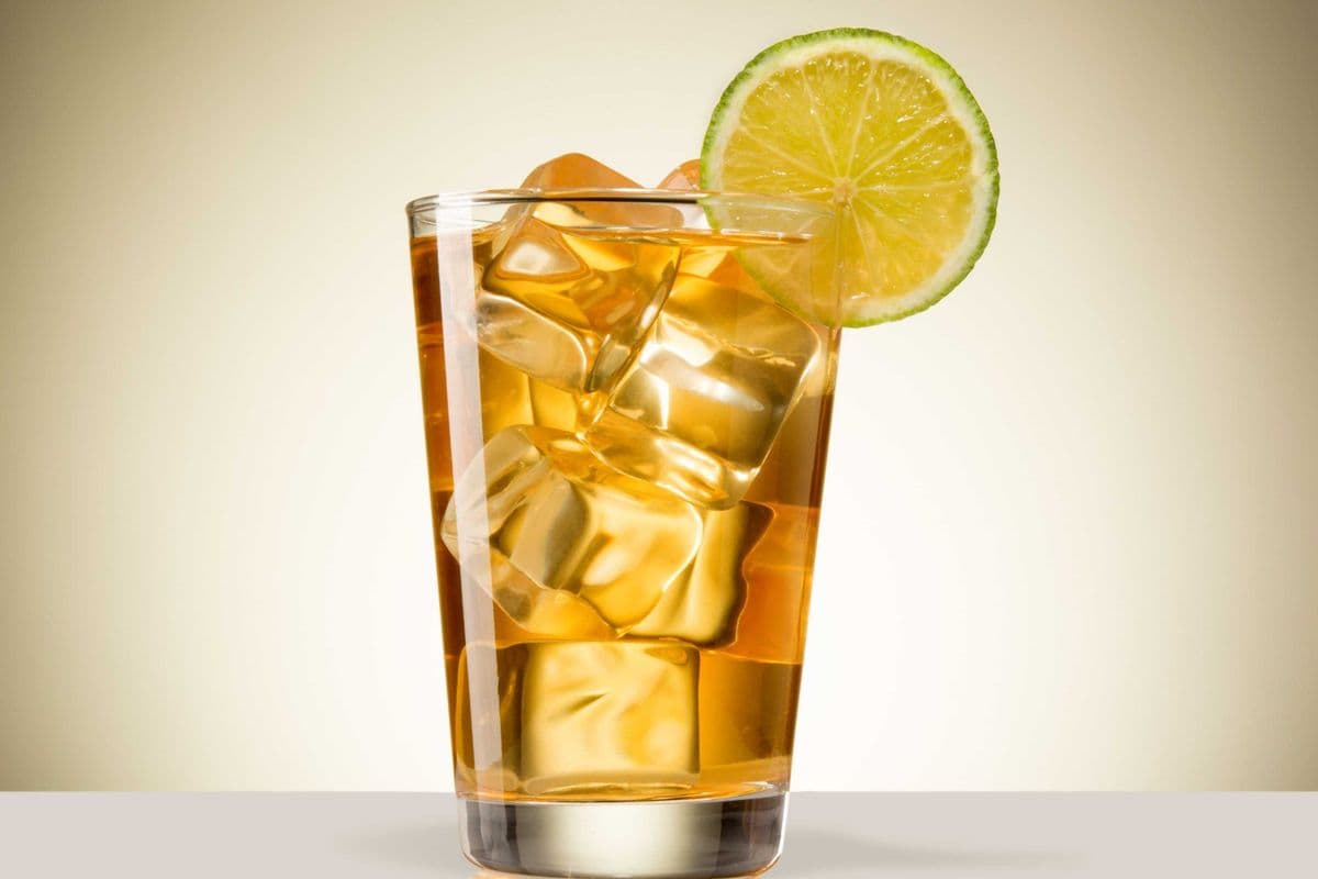 Iced Vietnamese Tea and Lime Juice