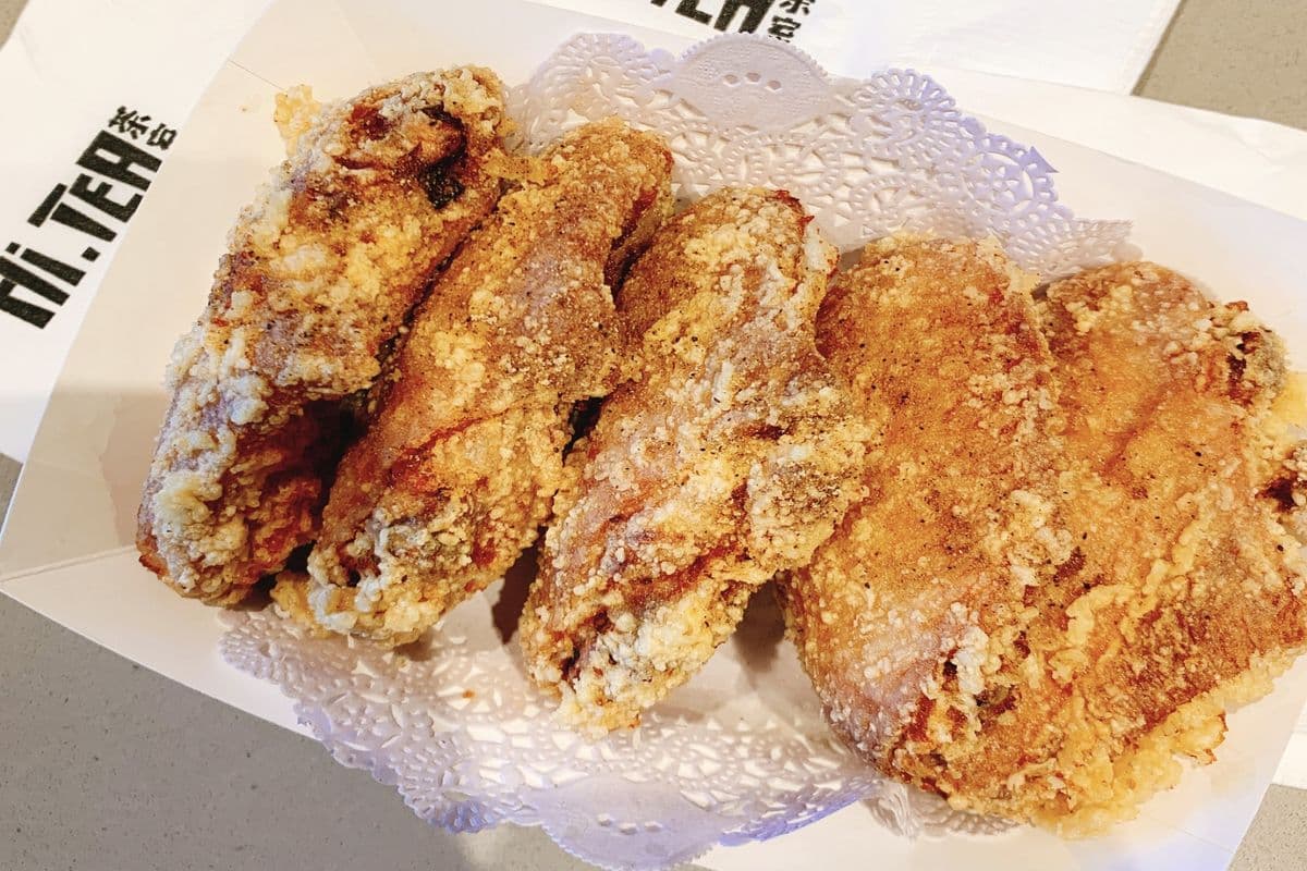 Deep-Fried Chicken Wings (4 pcs)
