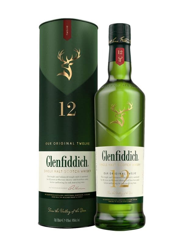 Glenfiddich 12Yr (1 x 750 ml Bottle)