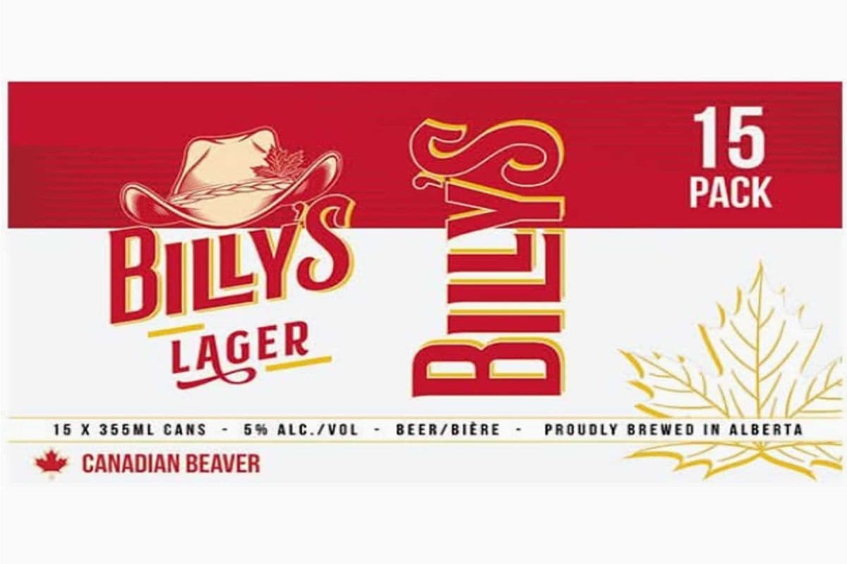 BILLY'S LAGER (15 x 355ML)