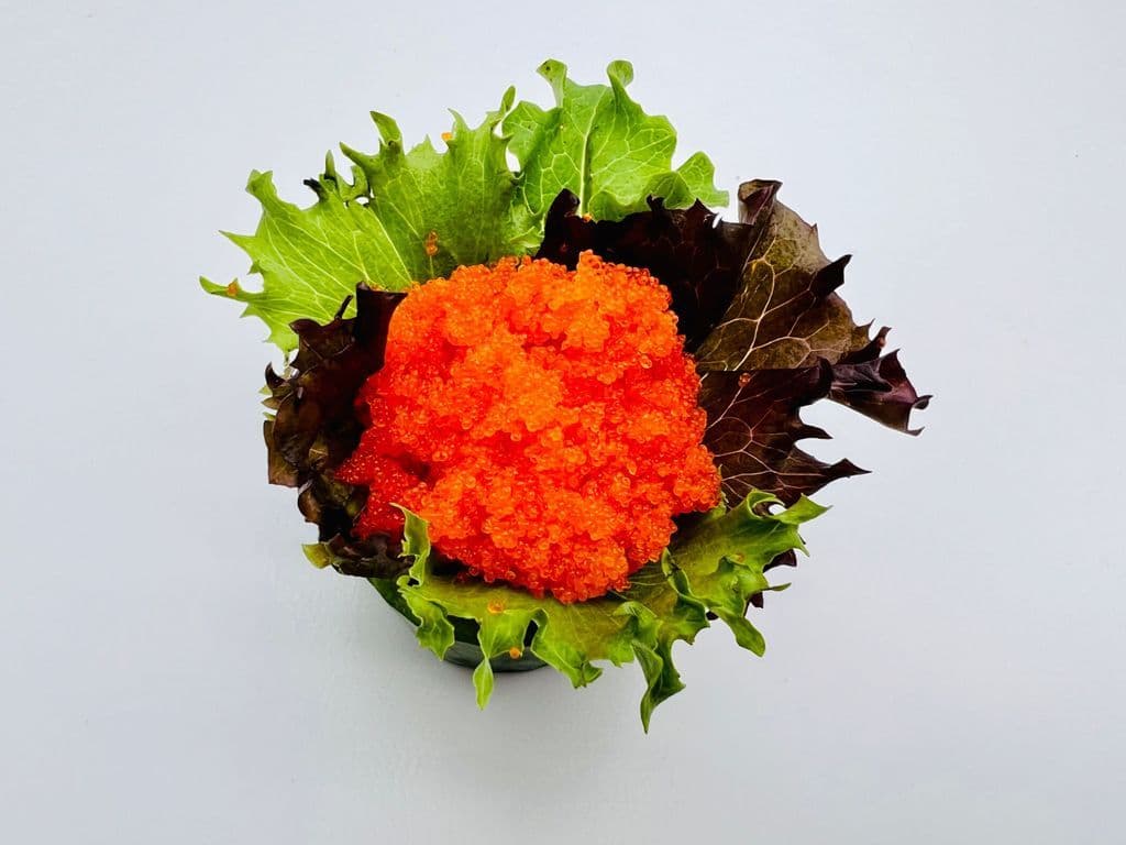 9S MASAGO Caviar D'eperlan / Capelin Roe Sashimis (1MCX Sans Riz / Without Rice)