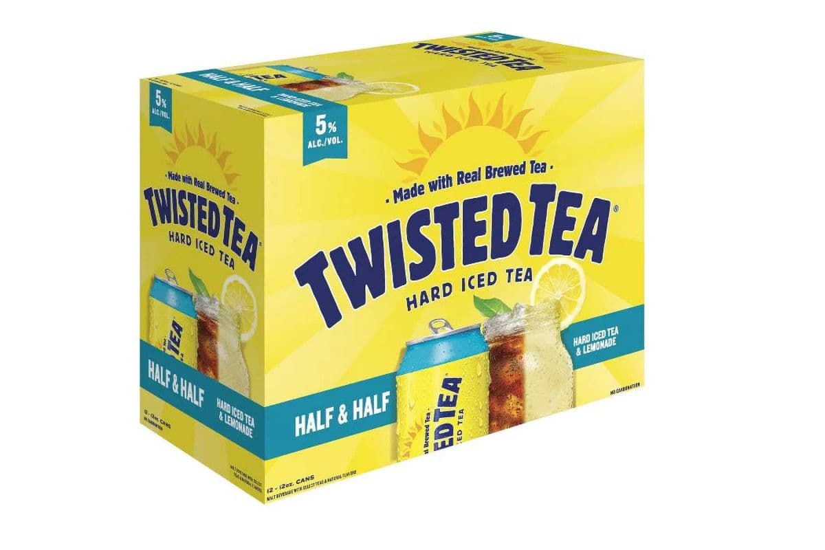 Twisted Tea Half & Half Iced Tea (12 Pack Cans) (12 x 355 ml Cans)