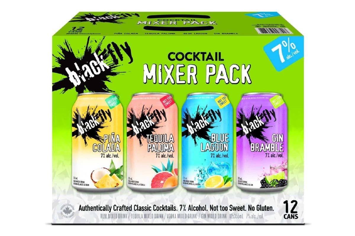 Black Fly Cocktail Mixer (12 x 355ml)