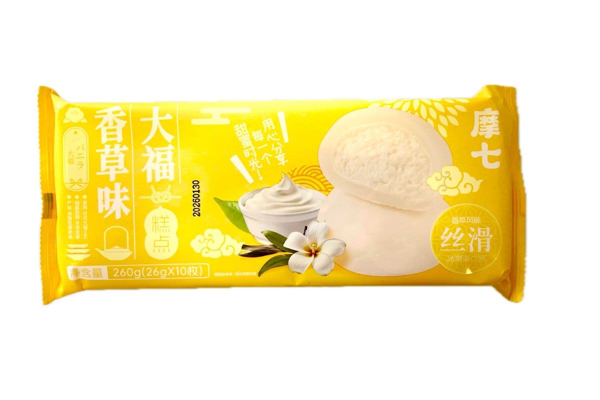 Mochi Vanilla Daifu(26gX10)香草味大福