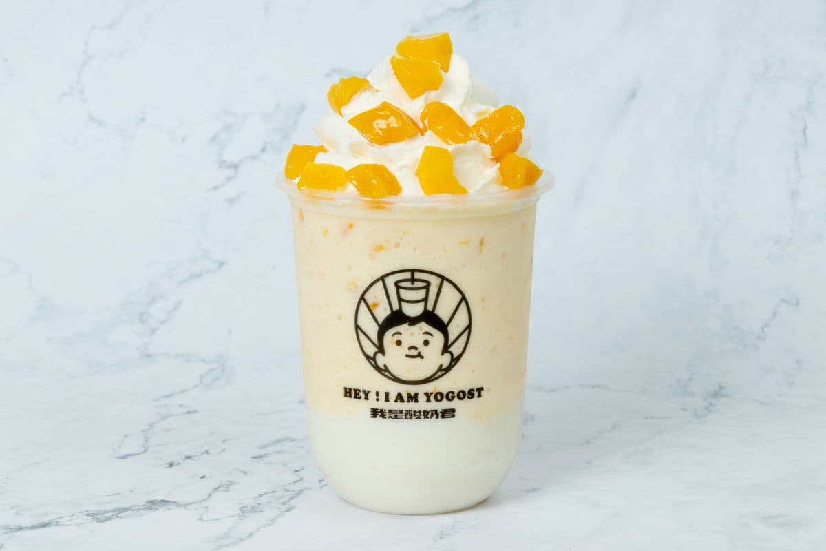 Mango Mochi Yogurt (芒果团子酸奶)