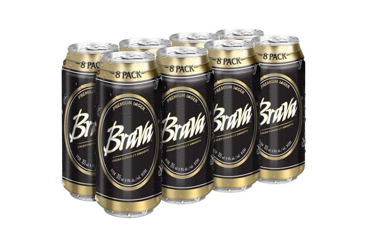 771900. Brava 8 pack cans (1 x 8pc)
