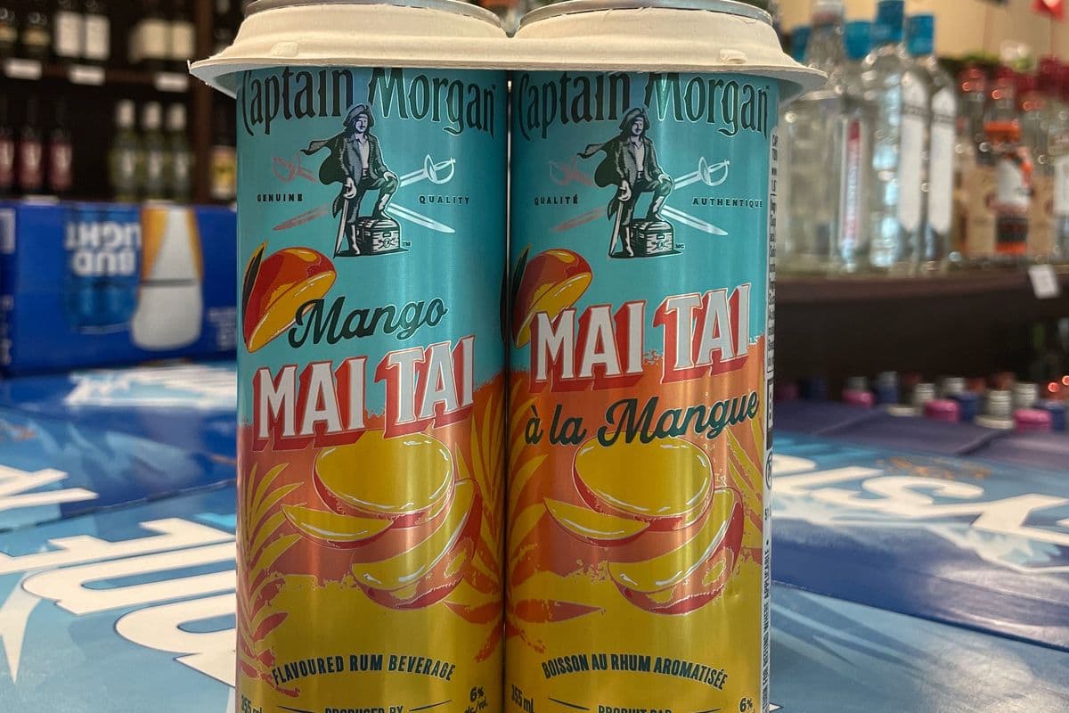 Captain Morgan Mango Mai Tai (4 x 355 mL)