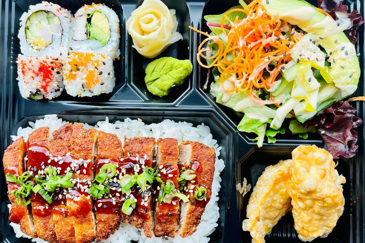 Bento poulet katsu / Bento Chicken Katsu