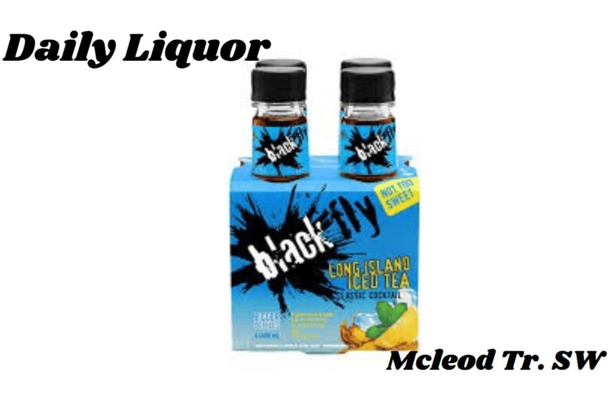 BLACK FLY LONG ISLAND ICED TEA 4 BOTTLES (1 x 4x400ML)