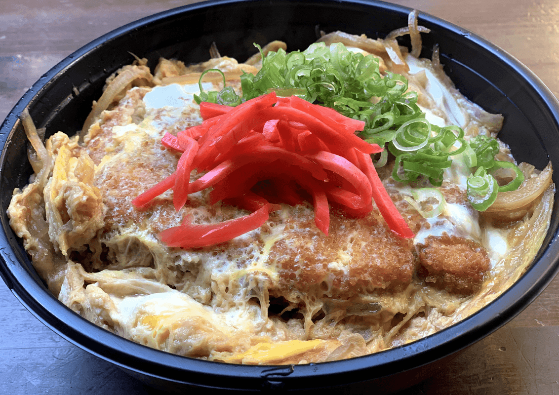Tonkatsu and Egg Rice Bowl